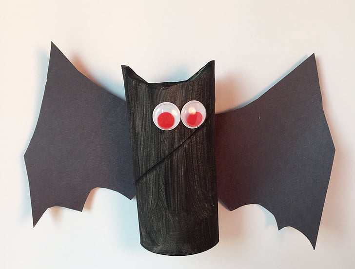 bat, art, crafts