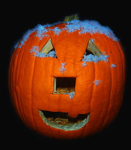 calabaza, Jack o linterna, Jack-o-lantern, Halloween, caída, otoño, Jack-o-linternas
