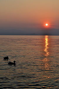Ιταλία, Garda, ηλιοβασίλεμα, Ενοικιαζόμενα, Λίμνη