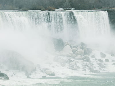 Niagara, jatuh, Sungai, Ontario, Kanada, Air Terjun Niagara, Kanada