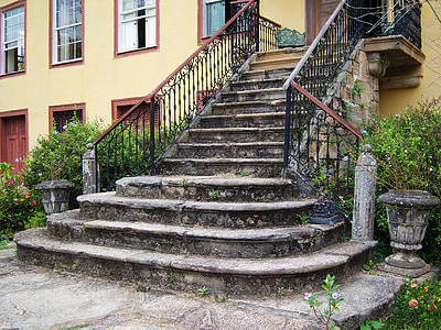 каменная лестница, лестница, Сельский дом, Бананал