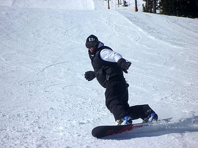 snowboarders, snowboard, mùa đông, tuyết, thể thao mùa đông, thể thao, vui vẻ