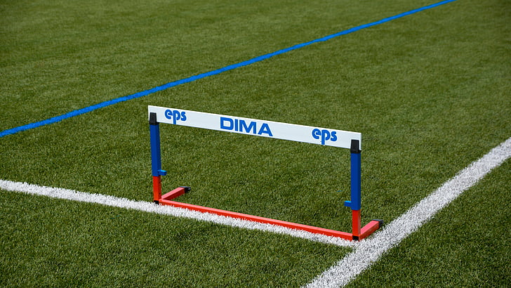 hurdle, obstacle, sport, track and field, jump, run, barrier