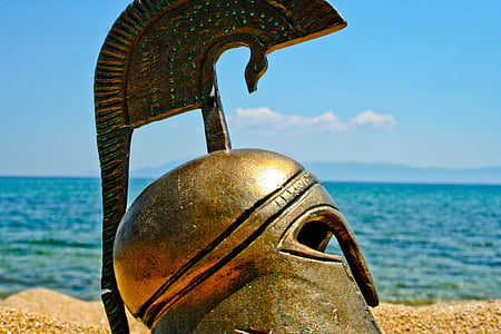 kask, Yunanistan, Antik, Spartalı, Antik