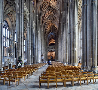 canterbury, cathedral, church, england, anglican, nave, building