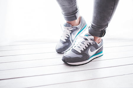 latihan, Kebugaran, jogging, Nike, pelari, Sepatu, olahraga