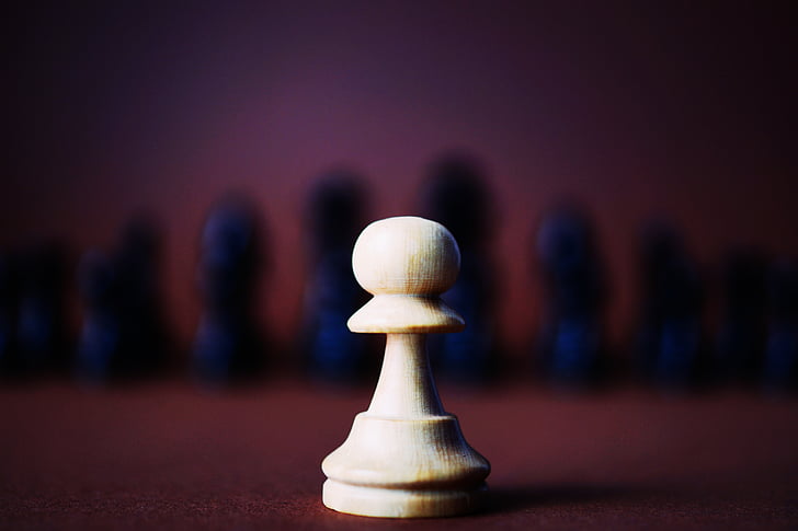 blur, board game, carved wood, challenge, chess, chess piece, close-up view