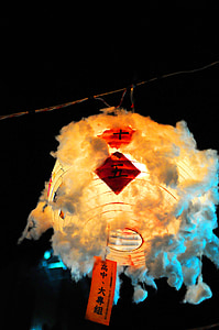 Lanternefestival, lanterne, blomst 燈
