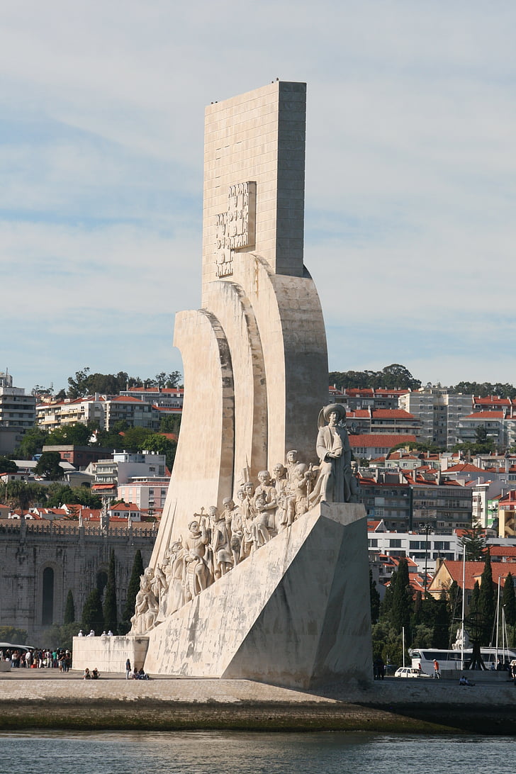 standaard dos descobrimentos, Lissabon, Portugal