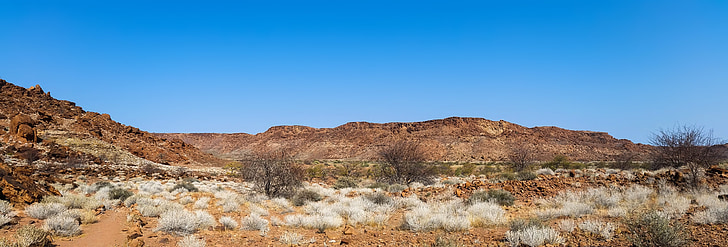 africa, namibia, landscape, dry, heiss, nature, hill