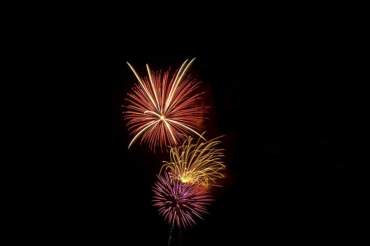 focuri de artificii, independenţa, pirotehnie, lumina, vacanta, iulie, sărbătoare