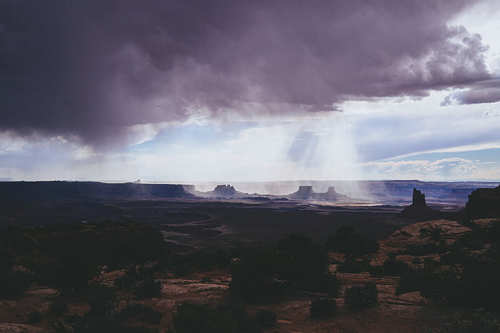 landscape, photography, mountains, cloud, mountain, tree, rocky