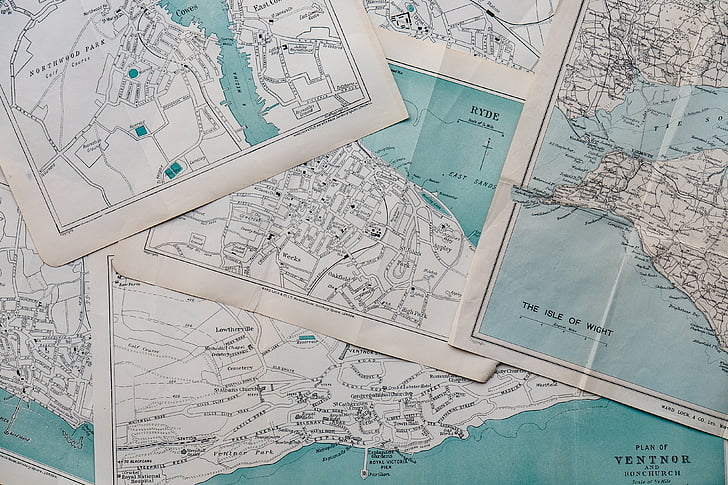 Atlas, Geografia, wskazówki, mapę, rynku, papieru, podróży