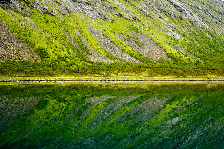 zelená, hory, zelená barva, Příroda, v lůně Titánů, žádní lidé, Scenics