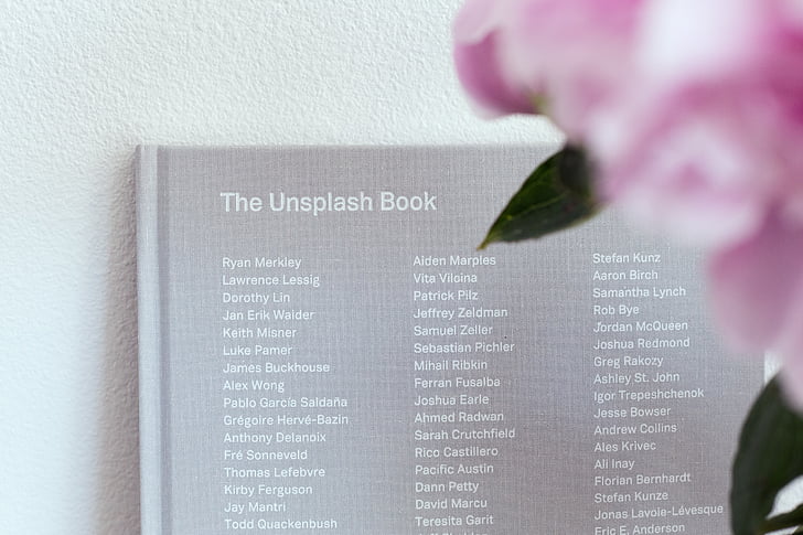 unsplash, книга, близо до, розово, цвете, венчелистче, мъгла