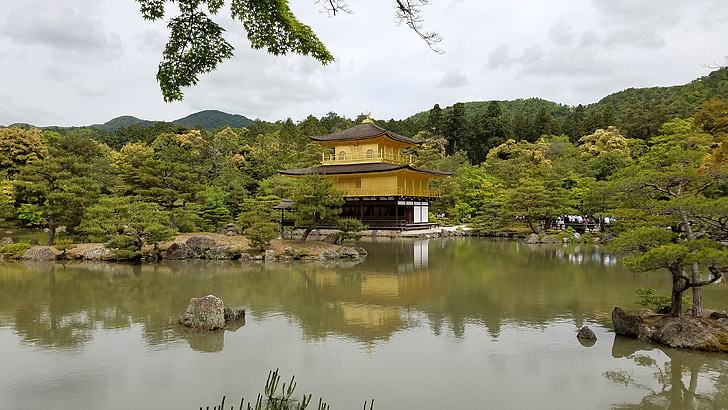 Świątynia, Kioto, Japonia, Azja, Buddyzm, Buddyjski, Architektura