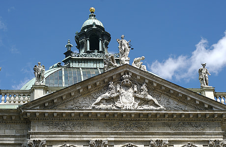 München, arhitektuur, Saksamaa, Bavaria, Euroopa, Landmark, hoone