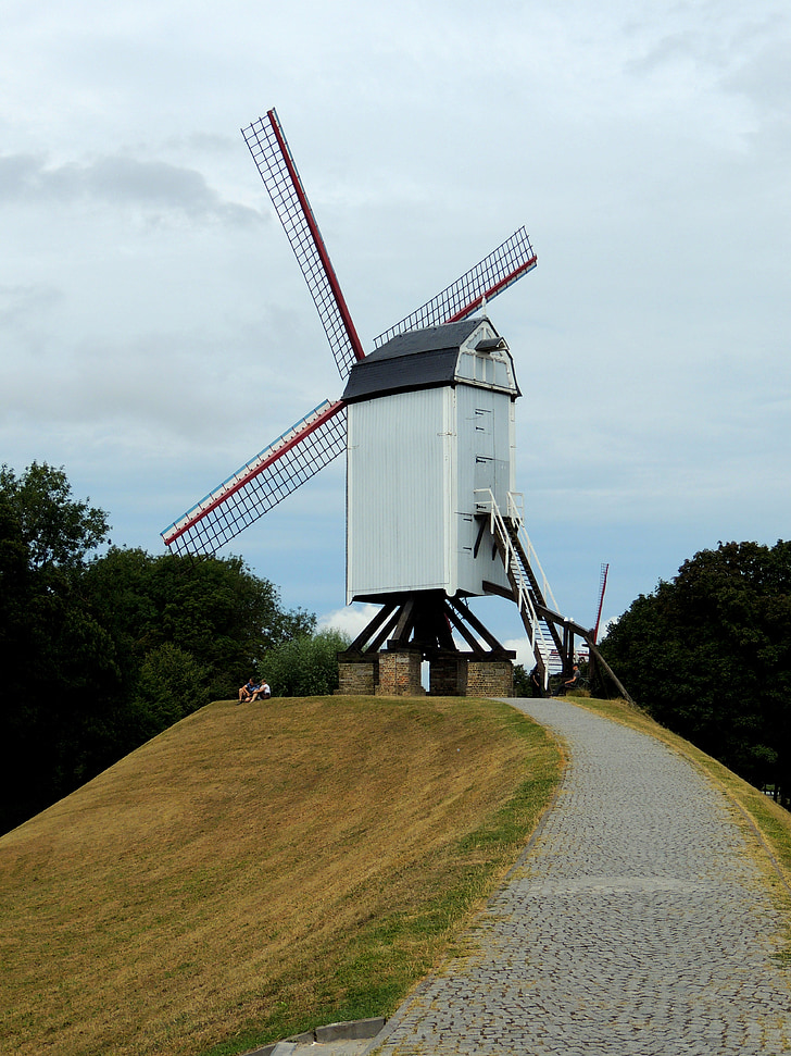 Mill, Belgia, pemandangan, arsitektur