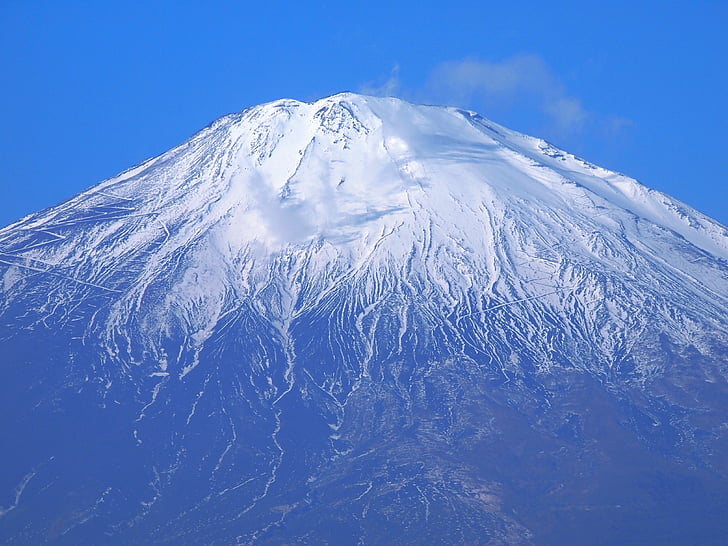 Monte fuji, Gotemba, Inverno, província de Shizuoka, Monte, neve, escalada de montanha