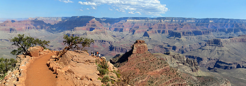 Grand canyon, krajine, scensko, rock, erozija, geologija, kamen