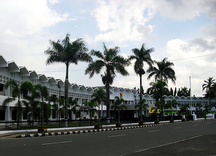Kantor pemda, Jember, Jawa timur, Indonésie, bâtiment, asiatique, architecture