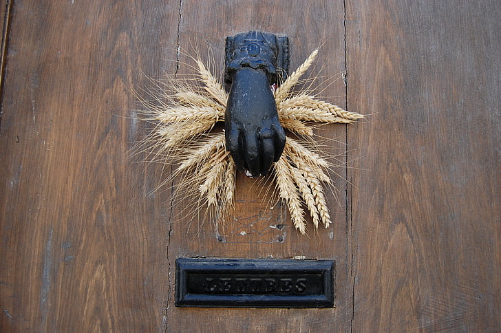 deur, knocker, Frans