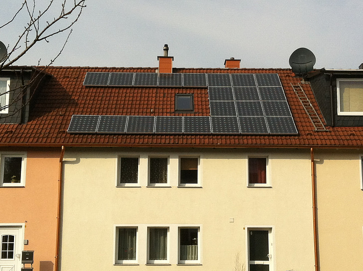 Solar-Module, Photovoltaik, Solar Energie, Ökostrom, Energie-revolution, Solar-panel, Solarzellen