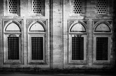building, architecture, light, monochrome, istanbul, white, marble