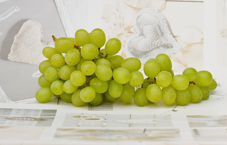 grapes, fruits, healthy, fruit, food, green, sweet