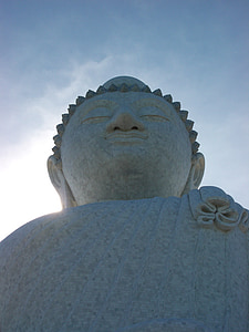 Tai, Phuket, Budha, taevas, sinine