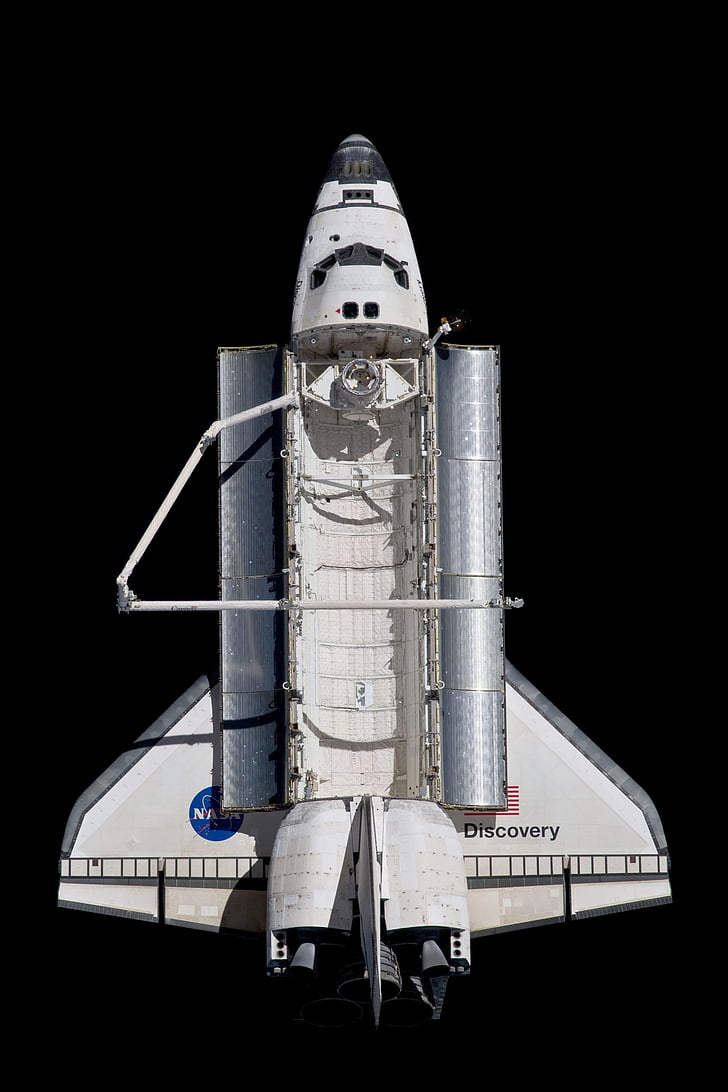 scoperta, spola di spazio, di sopra, spazio, Cosmo, docking station, ISS