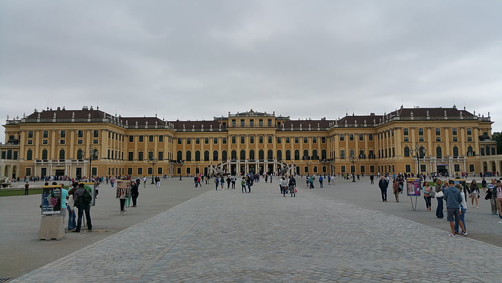 Wien, Palace, Schönbrunn, Schönbrunn-palasset, arkitektur
