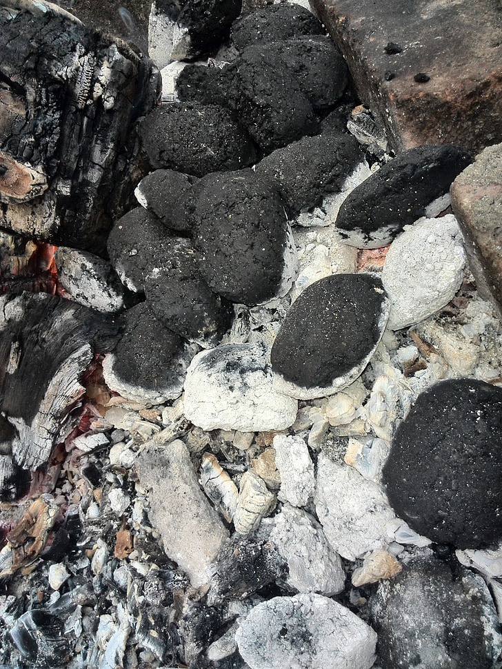 carbone di legna, carbone, fuoco, Accessori per barbecue, cibo, barbecue, alla griglia