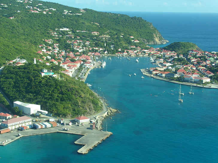 Saint mobin, Sea, Island, Karibia, saaren kauneus, matkustaa, Gustavia