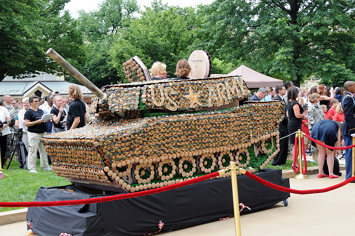 кекс танк, нас армии день рождения, Празднование, украшенные, Снэк, запеченная, для гурманов