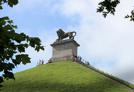 Waterloo, Belgien, Napoleon, Memorial, historia, Wellington, monumentet