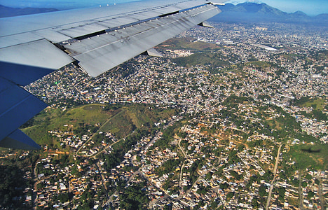 посадки в Ріо, літак, Outlook, крило, літати, подорожі, Флаєр
