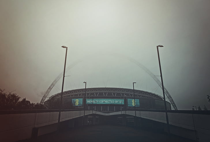 Wembley, wembleystadium, Stadium, fodbold, London, England, fodbold