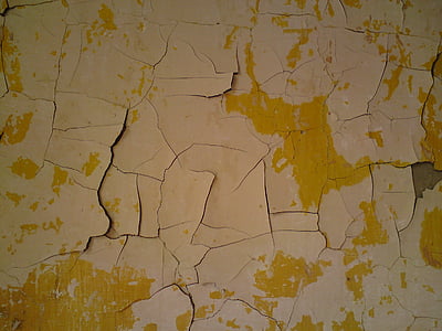 descamació pintura, paret, vell, color, grunge, fons, fons