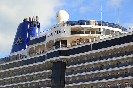 Portugalsko, Lisabonská, Cruise, terminál, loď, Arcadia, Dovolenka