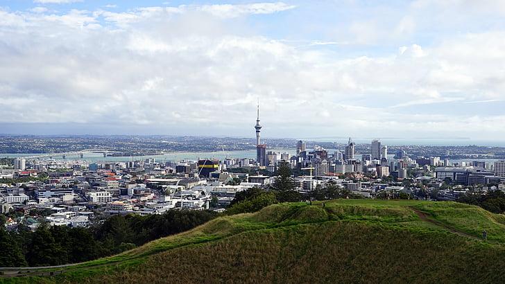 Auckland, SkyTower, Uusi-Seelanti, arkkitehtuuri, pilvenpiirtäjä, suurkaupungin, Kaupunkikuva