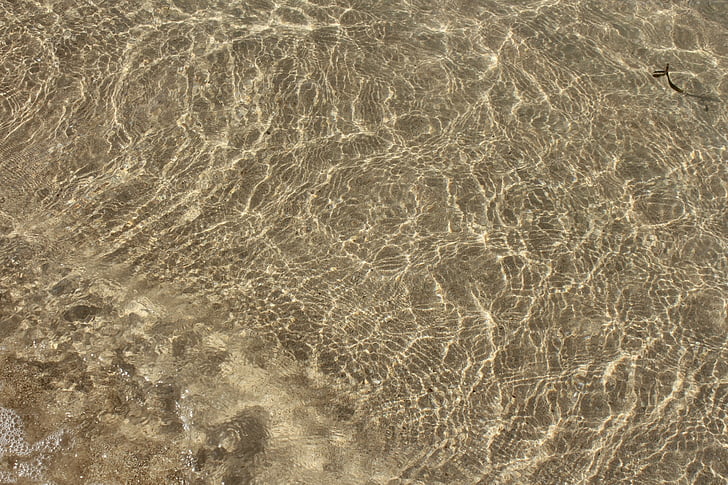 l'aigua, platja, fons de l'aigua, textura, patró, aigües clares, fons