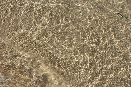 vand, Beach, vand baggrund, tekstur, mønster, klart vand, baggrund