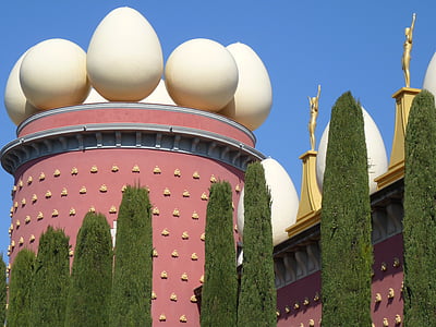 卵, 博物館, ダリ, フィゲラス, スペイン, 建物