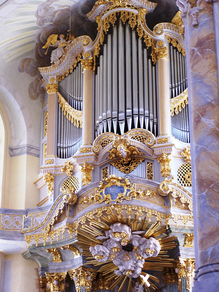 órgano, Iglesia, música