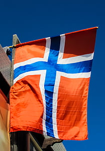 Norja, lippu, Scandinavia, maan, kansakunnan, Euroopan, norja