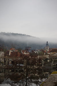 village, france, aveyron, medieval, conques, gordes, old village