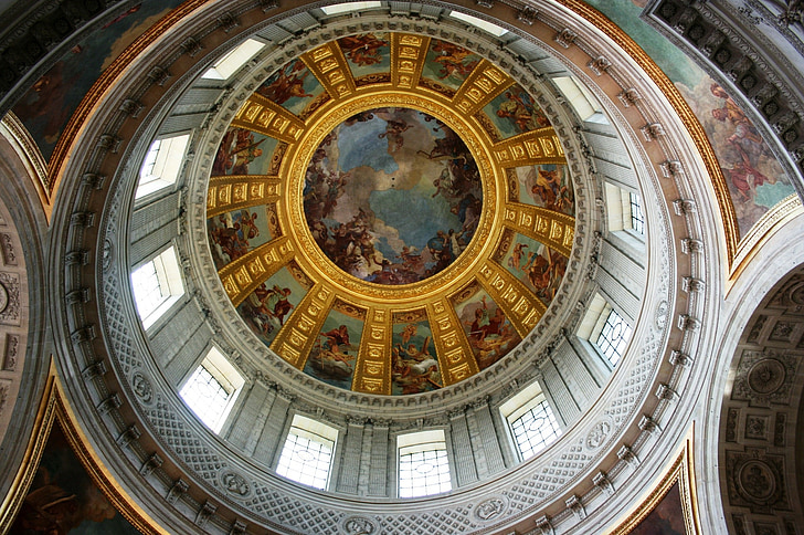Dome, Invalides, Paris, Tomb av napoleon