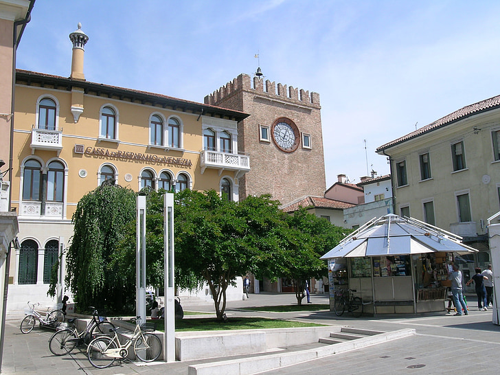 Piazza, Mestre, centrul istoric