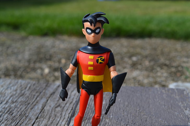 superheroj, Robin, junak, akcijska figurica, strip, kostum, moški